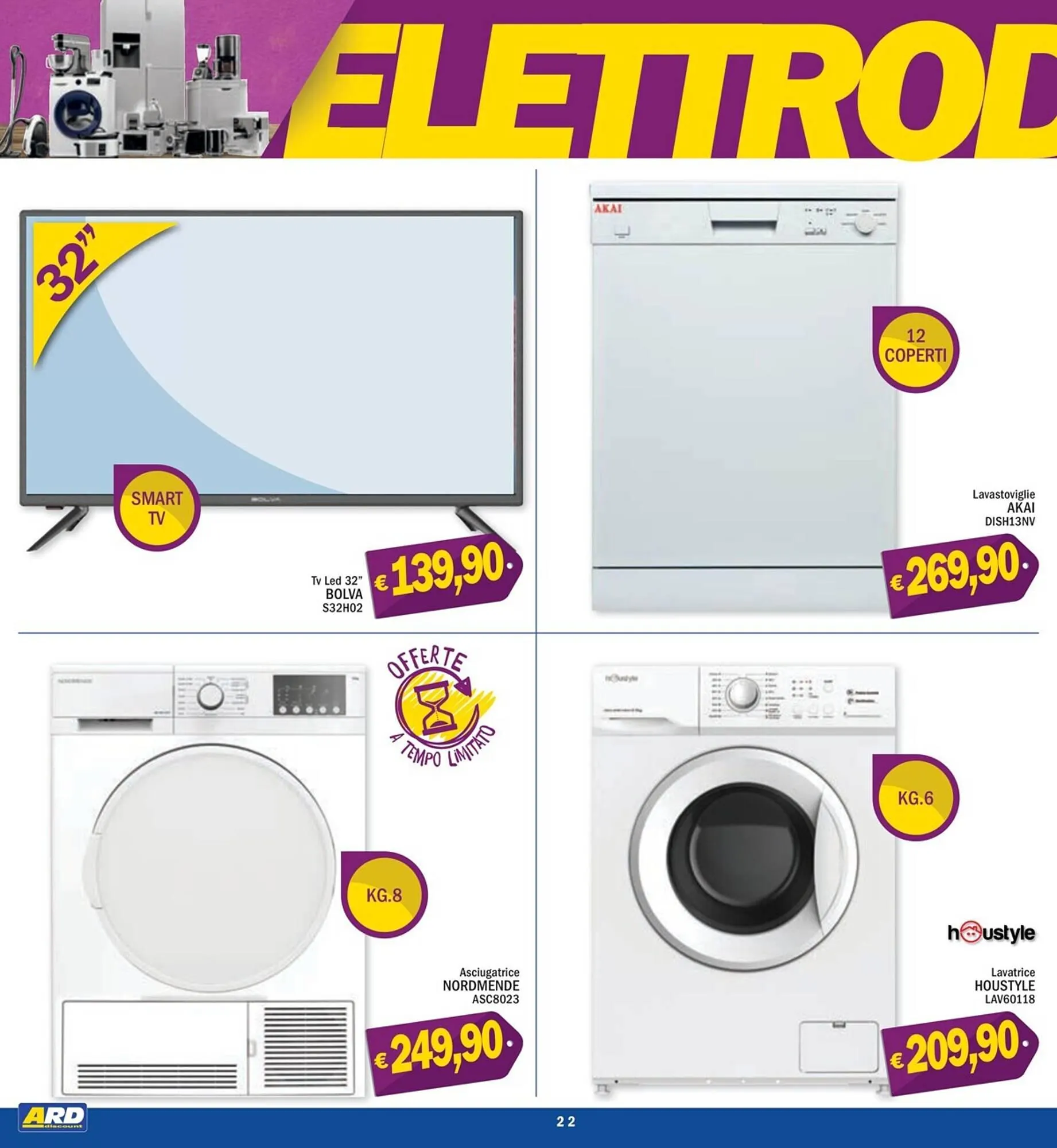 Volantino Ard Discount da 12 ottobre a 22 ottobre di 2023 - Pagina del volantino 22