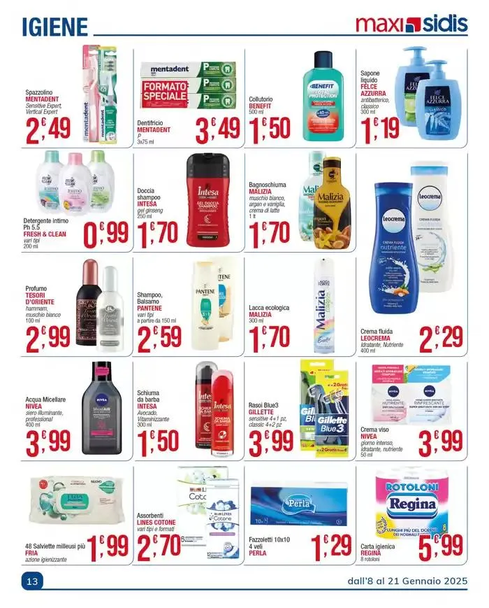 Il piacere di fare la spesa da 7 gennaio a 21 gennaio di 2025 - Pagina del volantino 13