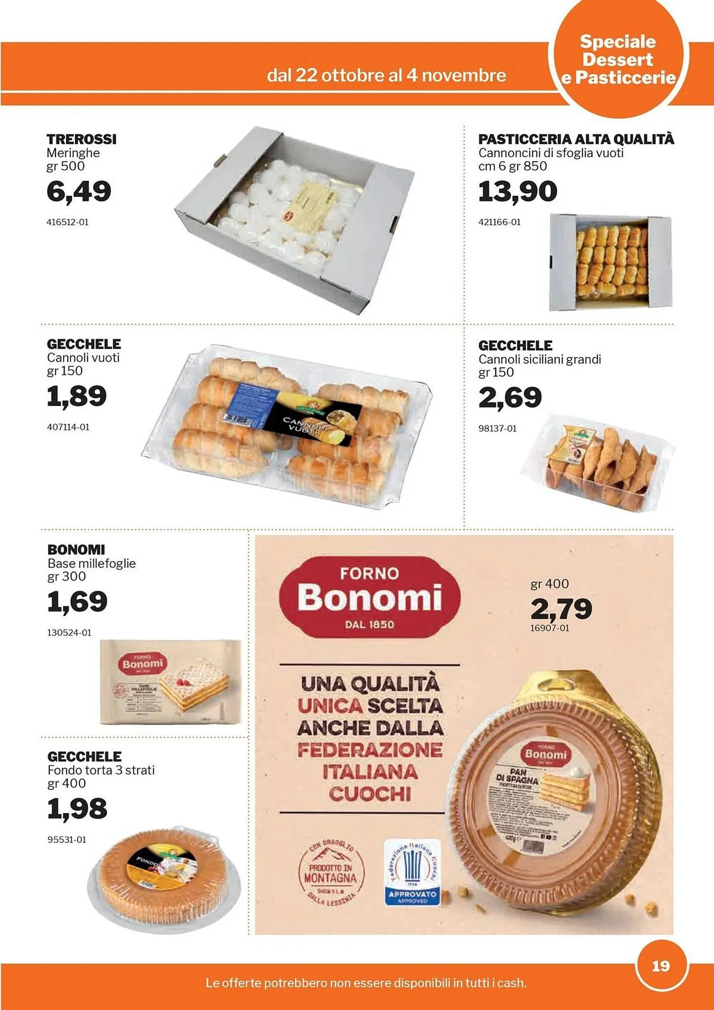 Volantino GrosMarket da 23 ottobre a 4 novembre di 2025 - Pagina del volantino 19