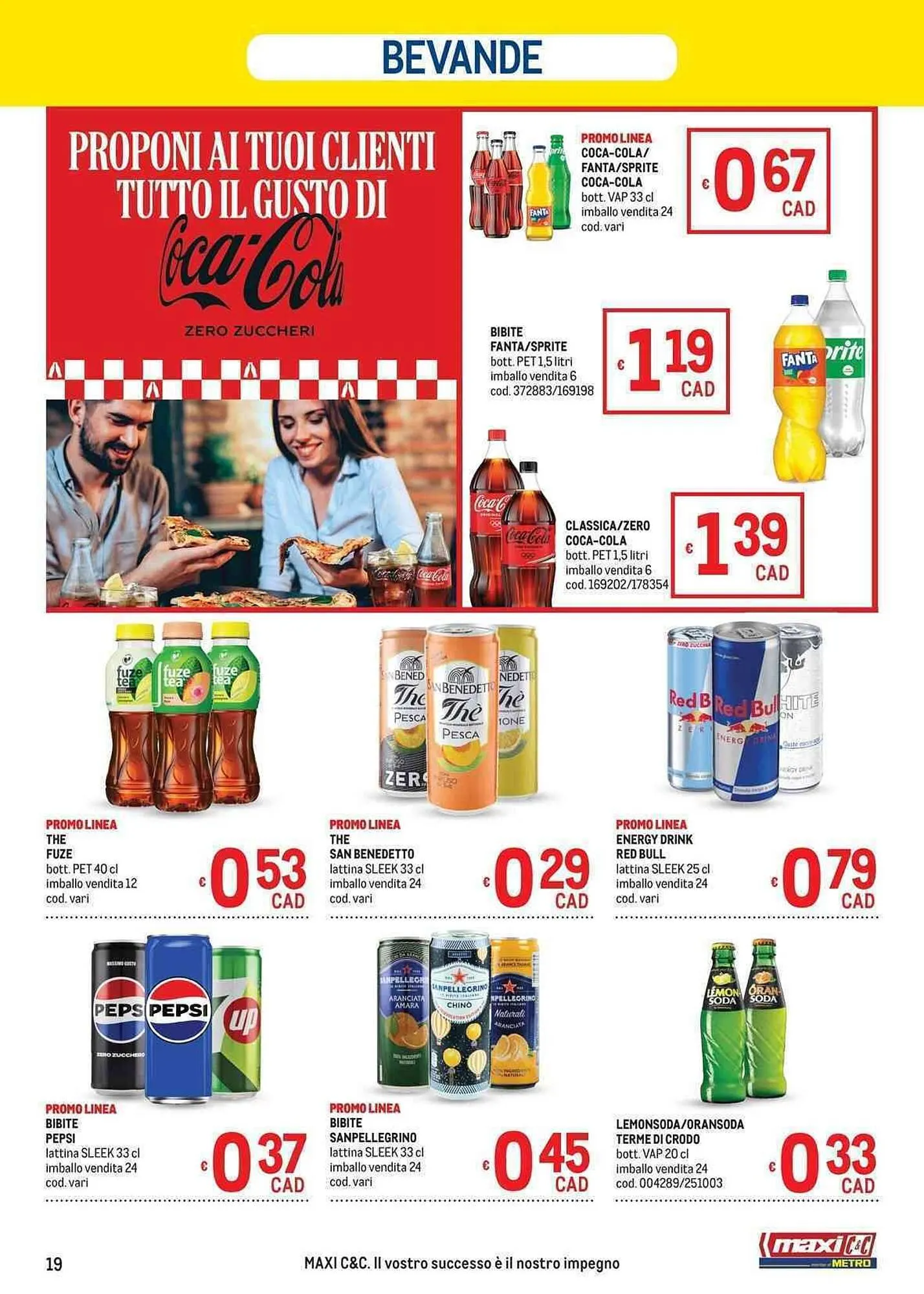 Volantino Metro da 19 marzo a 1 aprile di 2026 - Pagina del volantino 19