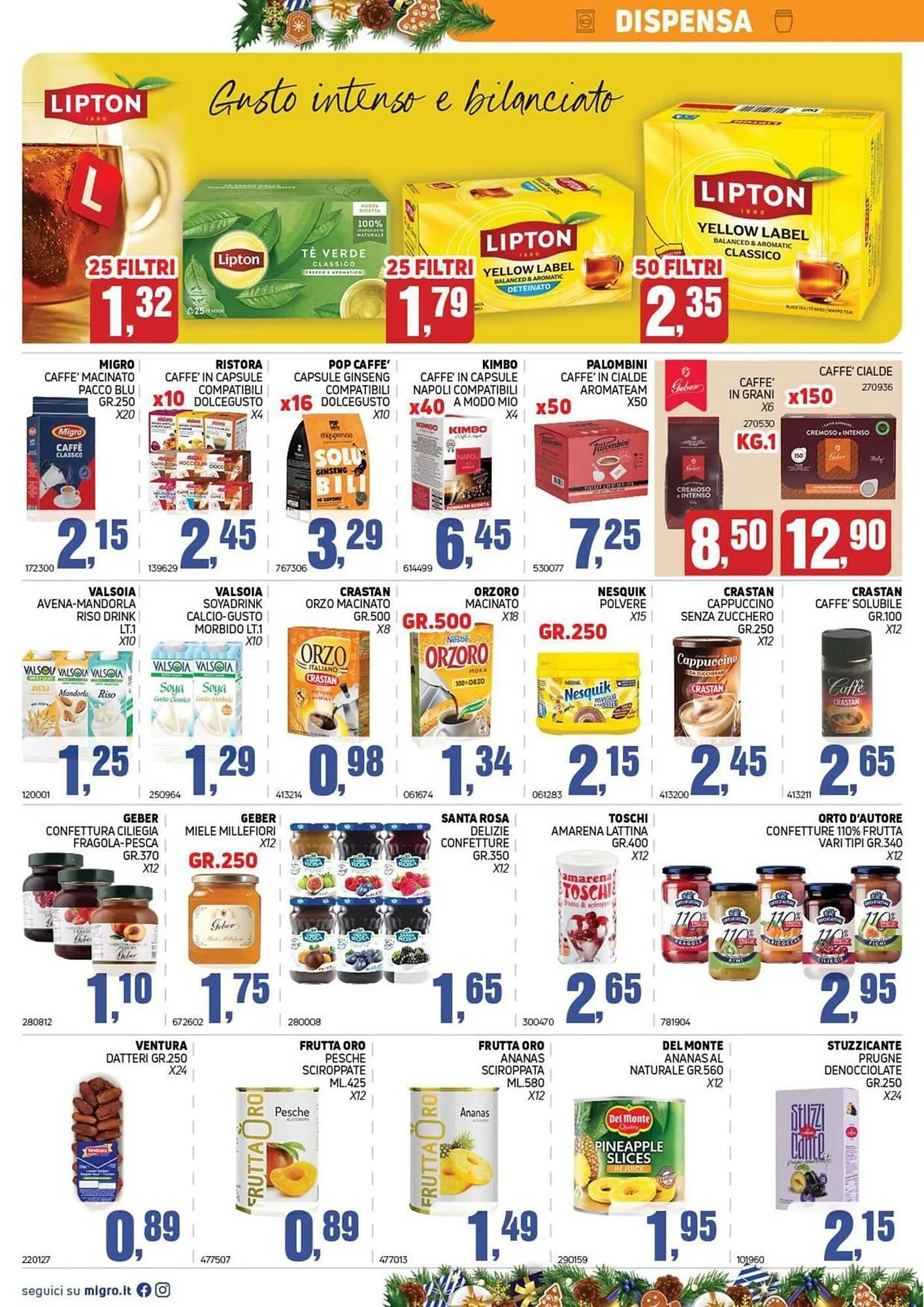 Volantino Migro da 26 dicembre a 6 gennaio di 2026 - Pagina del volantino 16