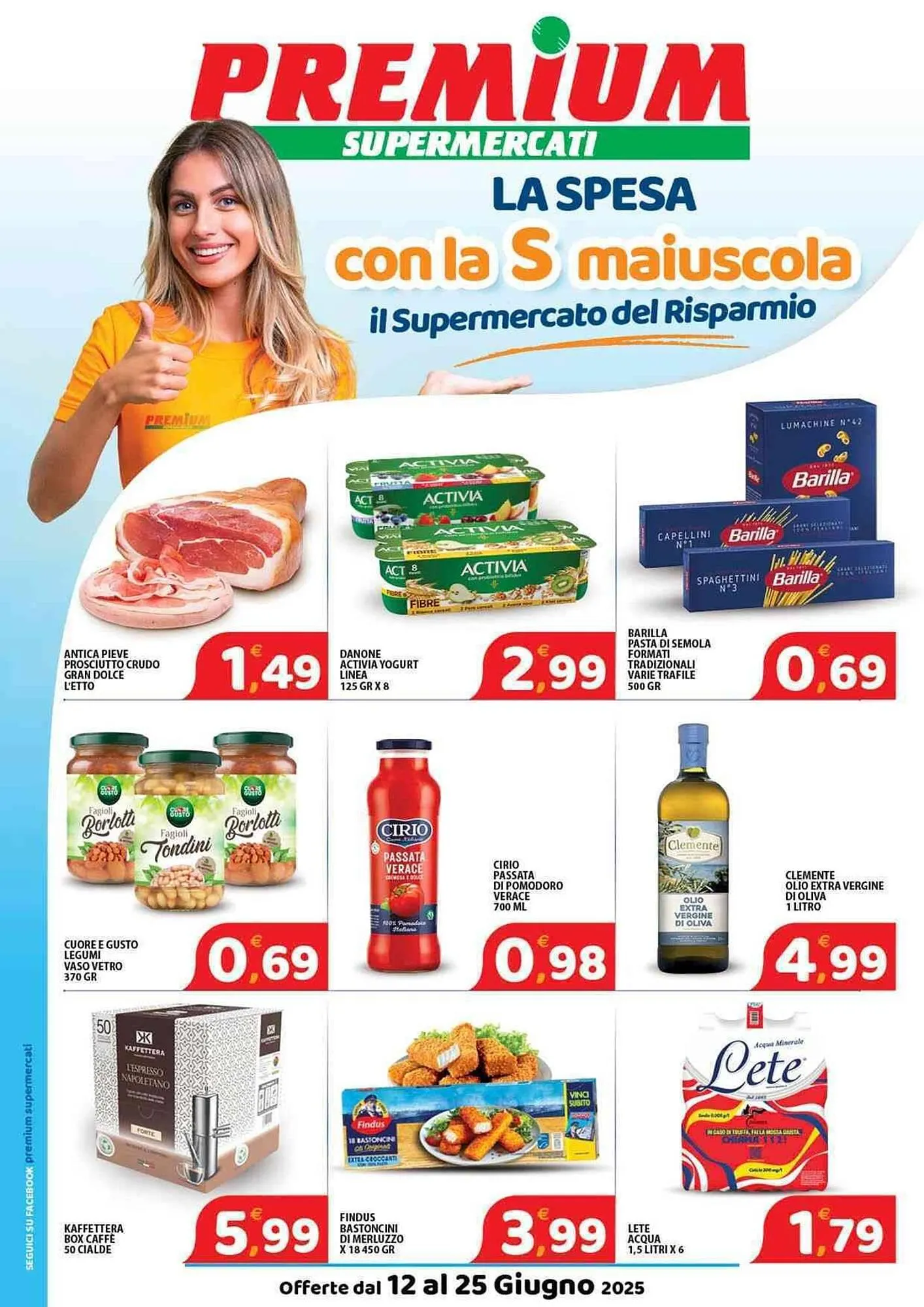 Volantino Premium Supermercati da 12 giugno a 25 giugno di 2025 - Pagina del volantino 1