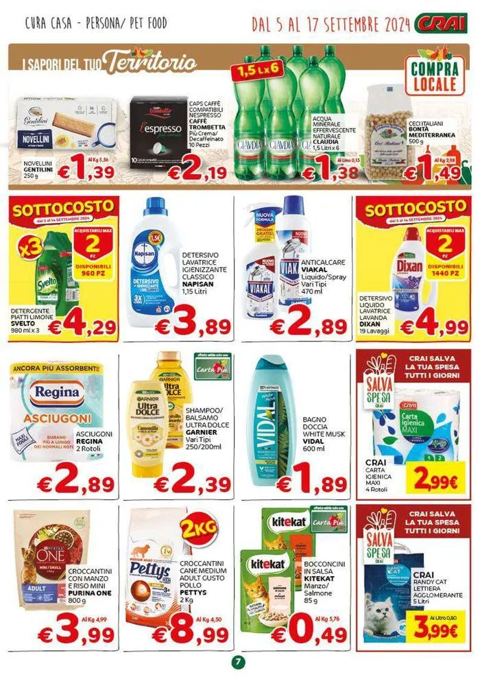 Sottocosto da 5 settembre a 13 settembre di 2024 - Pagina del volantino 7