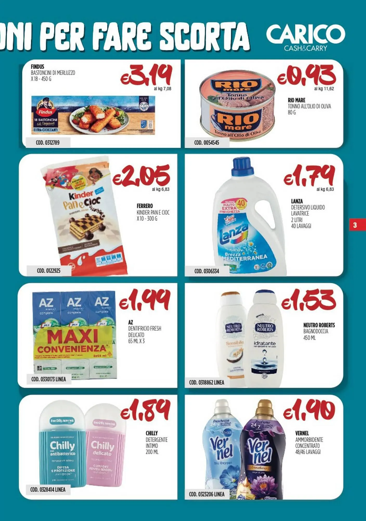 Volantino Carico Cash & Carry da 5 giugno a 18 giugno di 2025 - Pagina del volantino 3