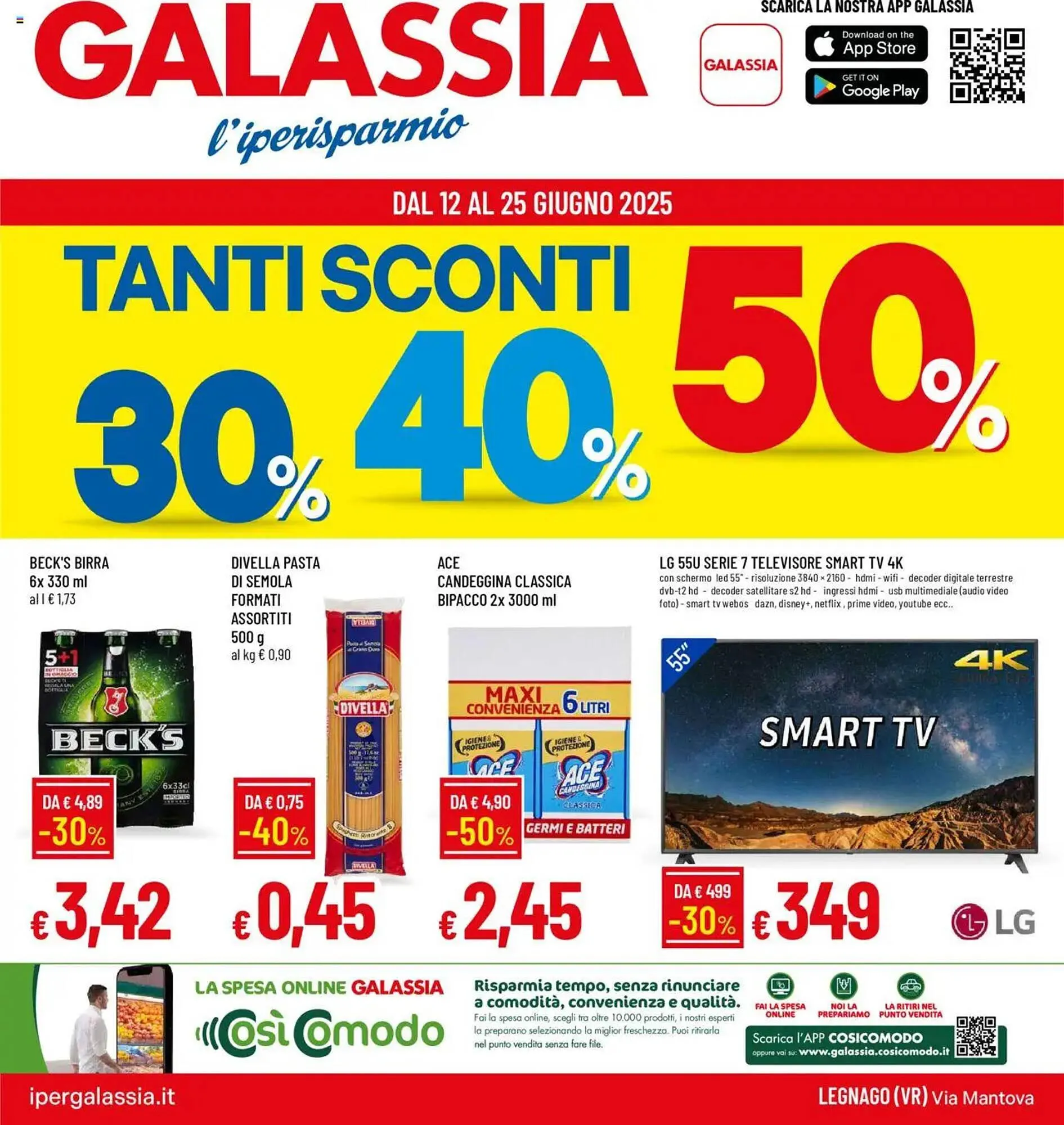 Volantino Galassia da 12 giugno a 25 giugno di 2025 - Pagina del volantino 1