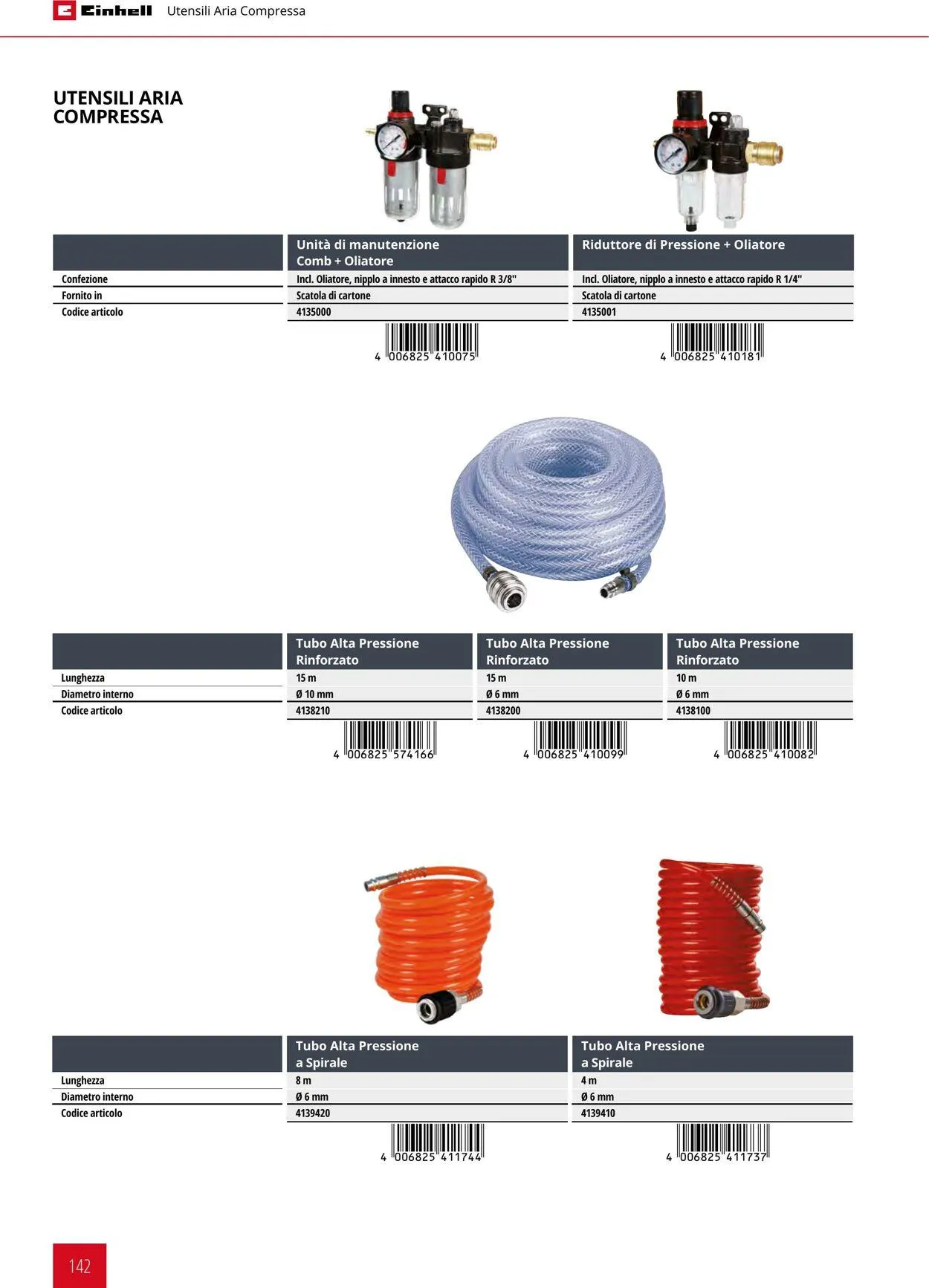 Einhell da 17 giugno a 17 dicembre di 2025 - Pagina del volantino 142