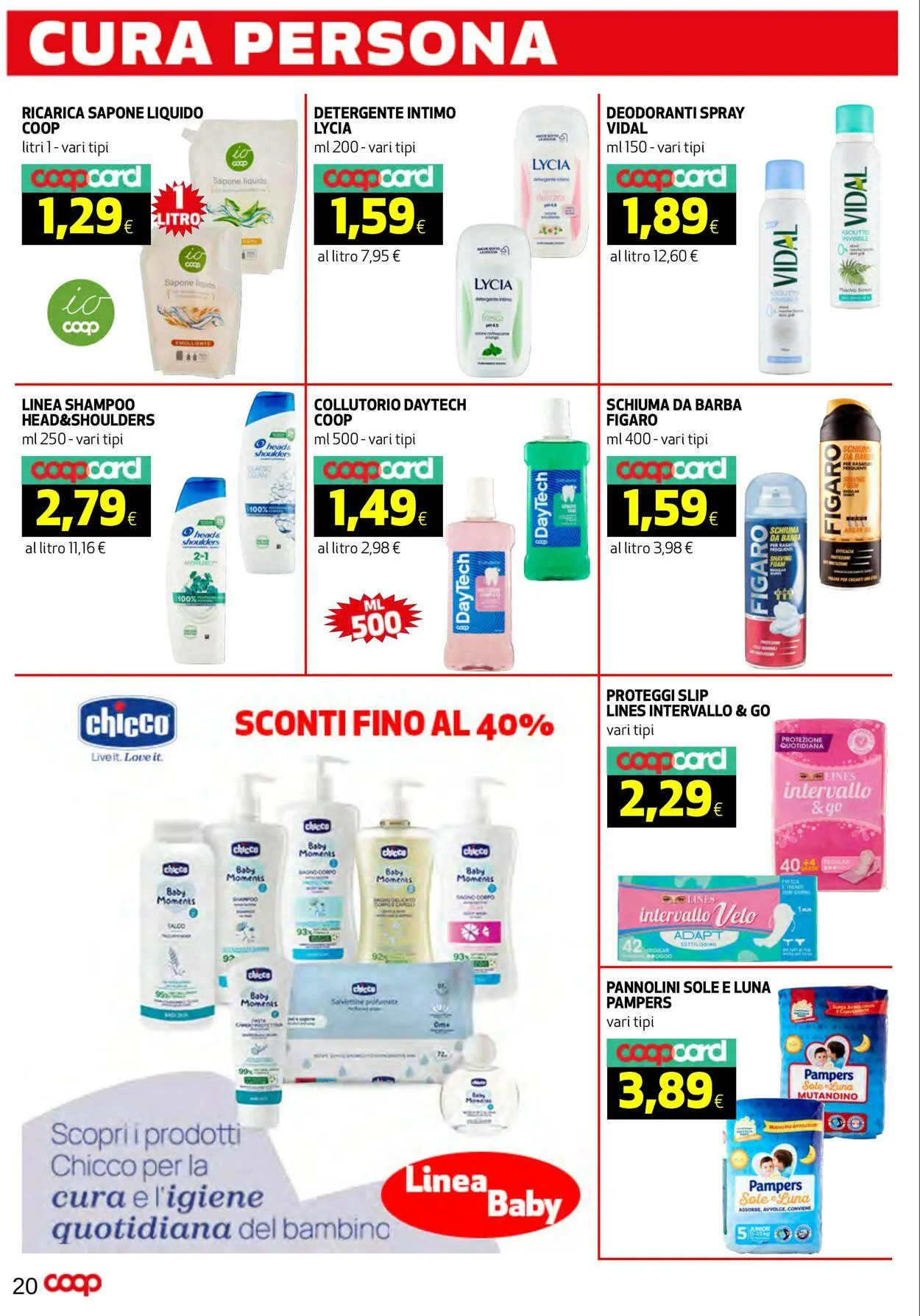 Coop Volantino attuale da 3 giugno a 11 giugno di 2025 - Pagina del volantino 20