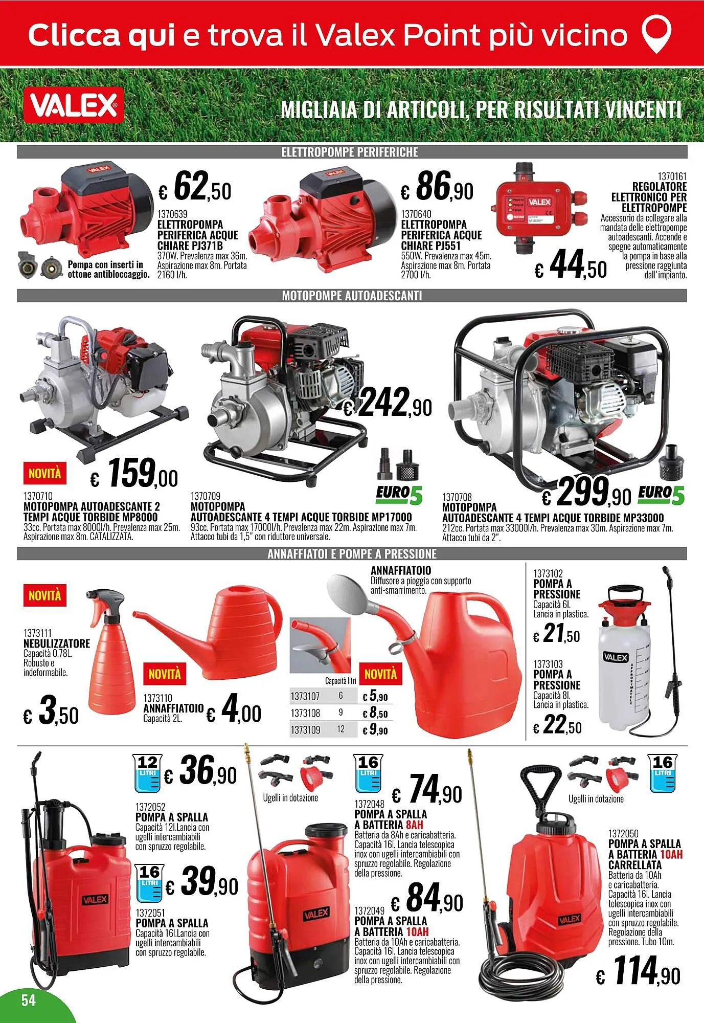 Volantino Valex da 2 gennaio a 2 marzo di 2024 - Pagina del volantino 54