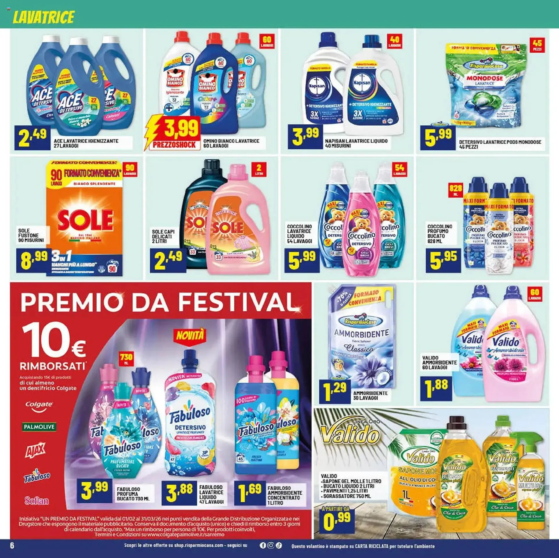 Volantino Risparmio Casa da 26 febbraio a 14 marzo di 2026 - Pagina del volantino 6