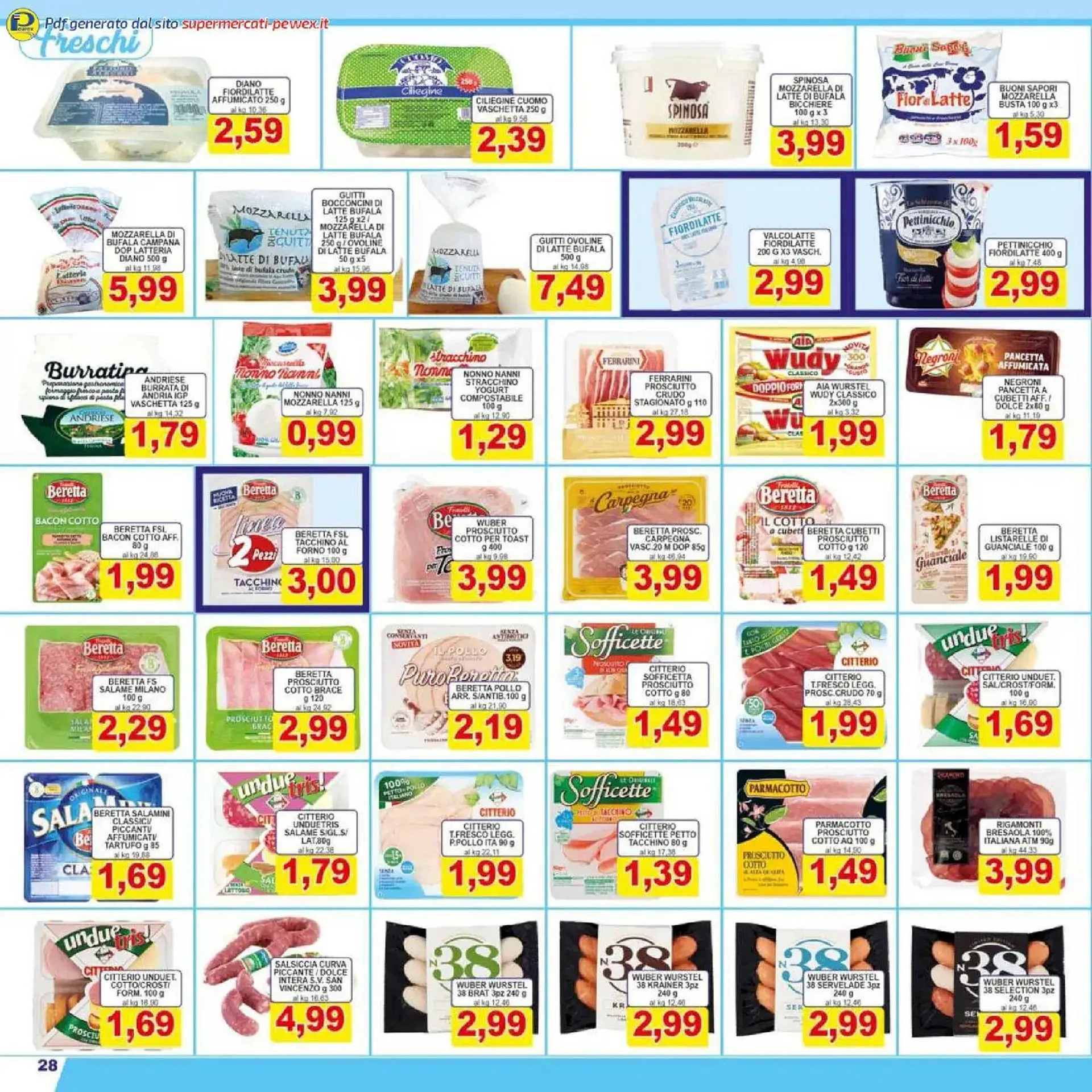 Volantino Pewex da 17 marzo a 26 marzo di 2026 - Pagina del volantino 28