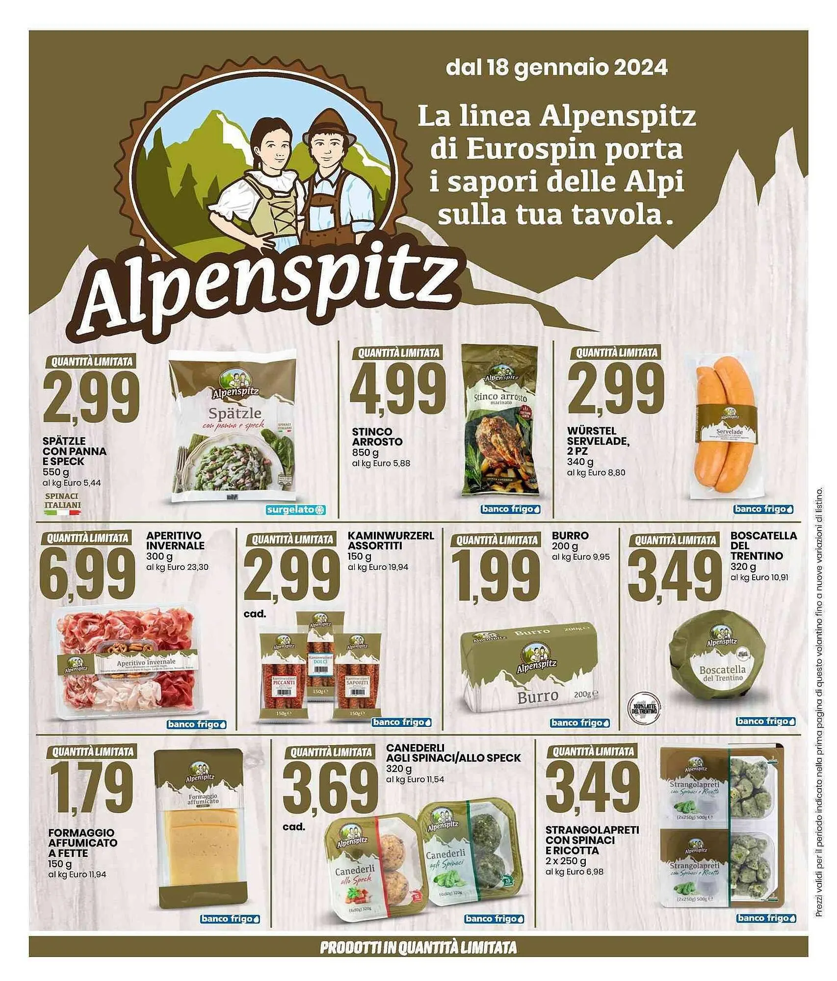 Volantino Eurospin da 18 gennaio a 28 gennaio di 2024 - Pagina del volantino 8