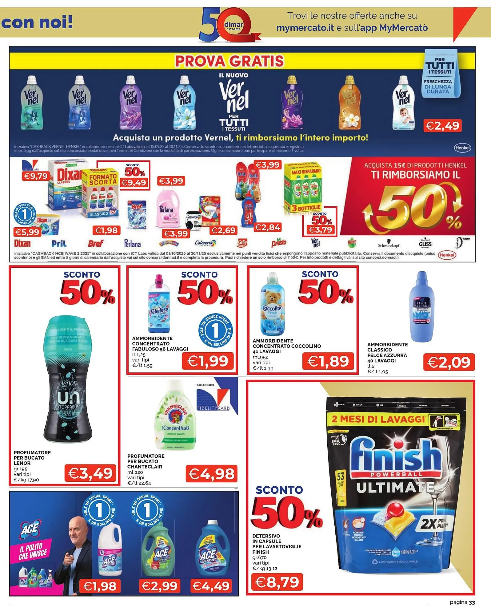 Volantino Mercatò Extra da 27 ottobre a 9 novembre di 2025 - Pagina del volantino 33