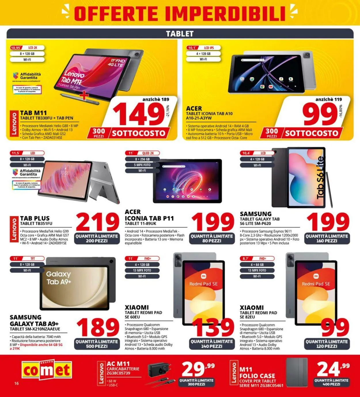 Comet Volantino attuale da 4 luglio a 13 luglio di 2025 - Pagina del volantino 16