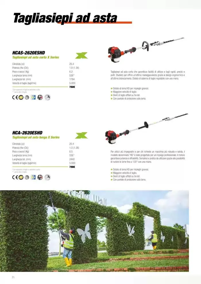 Catalogo master prodotti 2025 da 17 febbraio a 31 dicembre di 2025 - Pagina del volantino 72