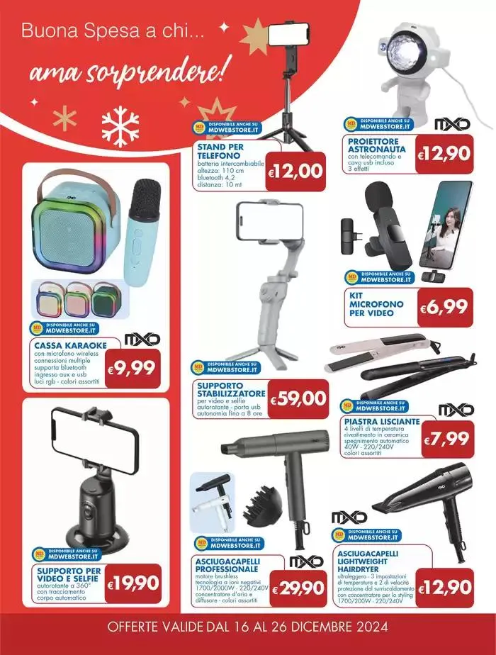 Il magico natale di MD da 16 dicembre a 26 dicembre di 2024 - Pagina del volantino 27