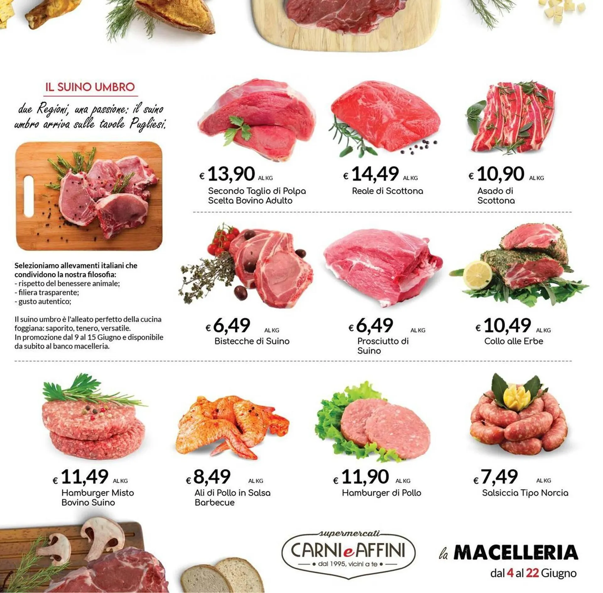 Volantino Carni e Affini Supermercati da 4 giugno a 22 giugno di 2025 - Pagina del volantino 3