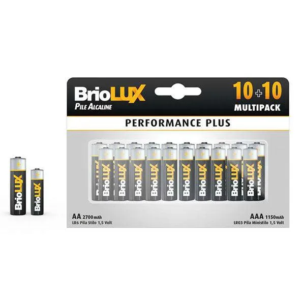 Ministilo 10pz + 10 Stilo Aaa Briolux