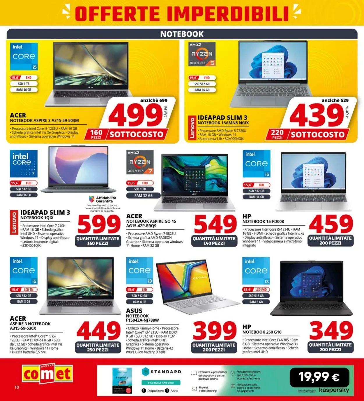 Comet Volantino attuale da 4 luglio a 13 luglio di 2025 - Pagina del volantino 10