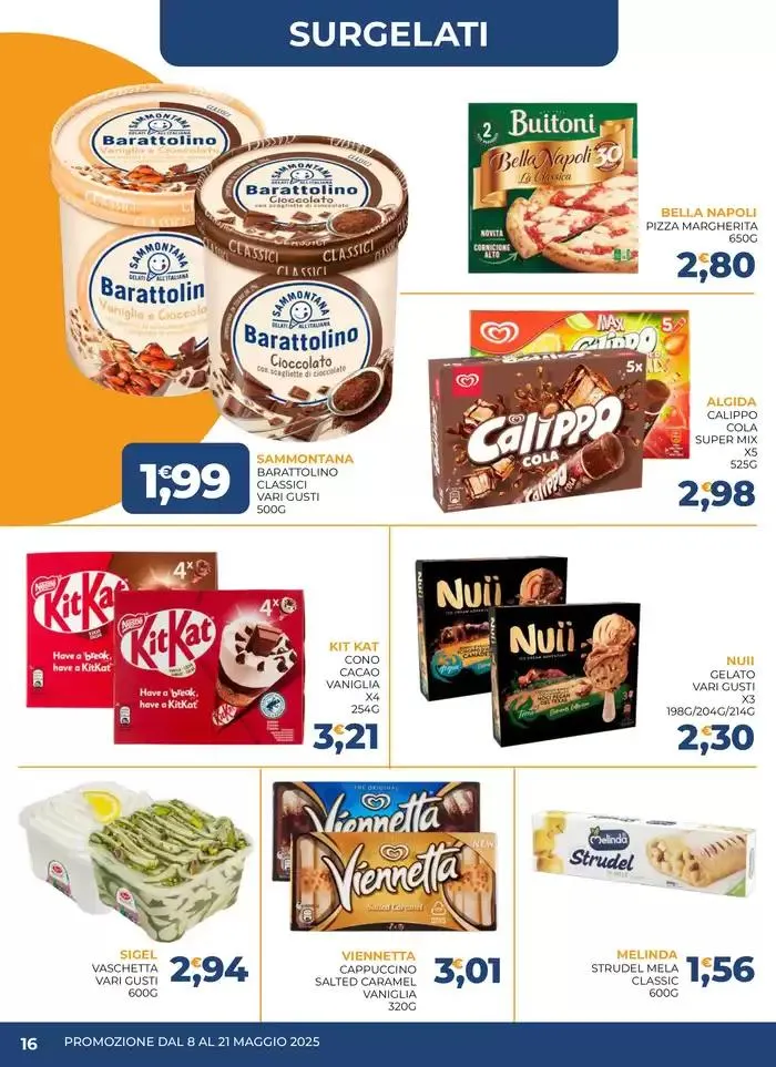 Promozione dal 8 al 21 maggio da 8 maggio a 21 maggio di 2025 - Pagina del volantino 16