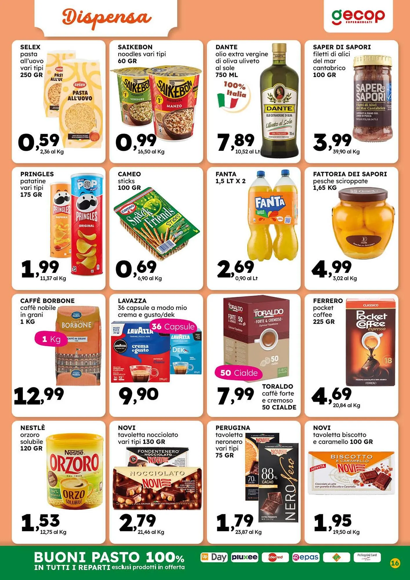 Volantino Gecop da 3 novembre a 16 novembre di 2025 - Pagina del volantino 16