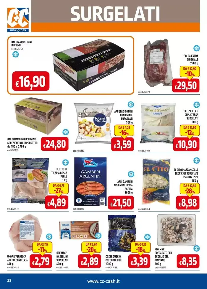  Professional ristoranti, bar, comunità, hotel da 3 gennaio a 26 gennaio di 2025 - Pagina del volantino 22