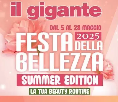 Festa della Bellezza da 5 maggio a 28 maggio di 2025 - Pagina del volantino 1