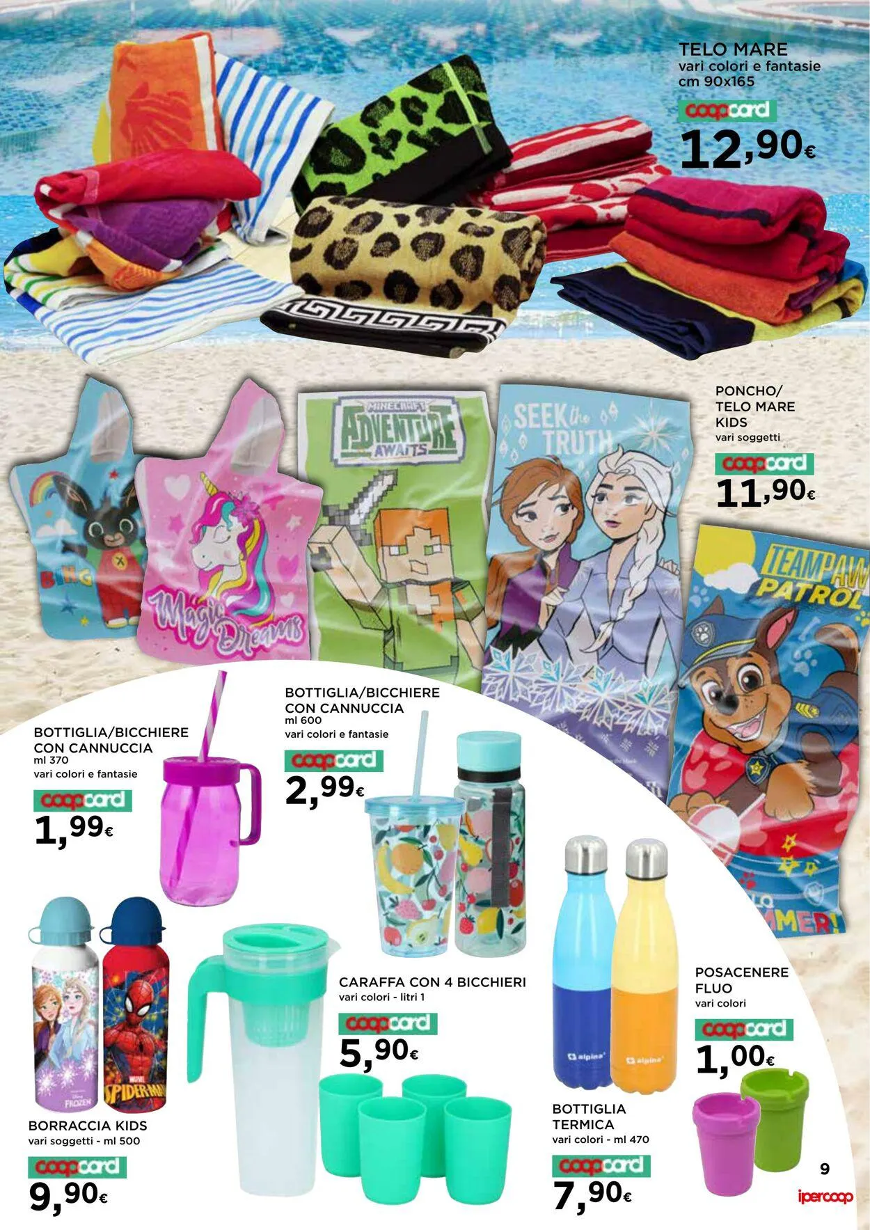 Coop Volantino attuale da 14 giugno a 25 luglio di 2023 - Pagina del volantino 9