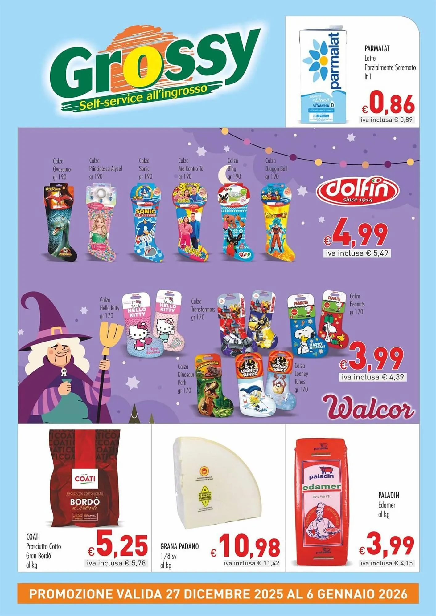 Volantino Cash & Carry Grossy da 27 dicembre a 6 gennaio di 2026 - Pagina del volantino 1