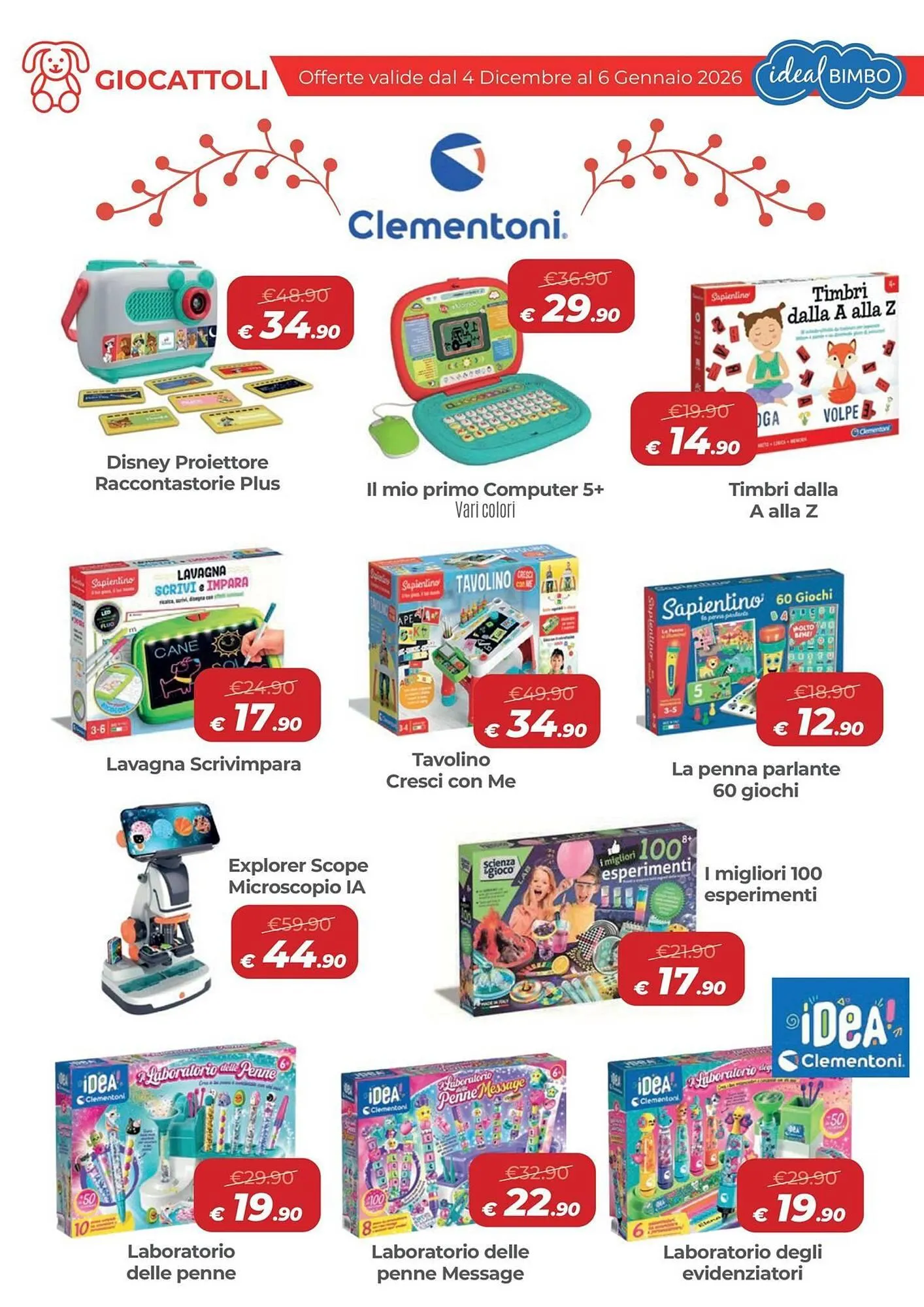 Volantino Ideal Bimbo da 4 dicembre a 6 gennaio di 2026 - Pagina del volantino 11