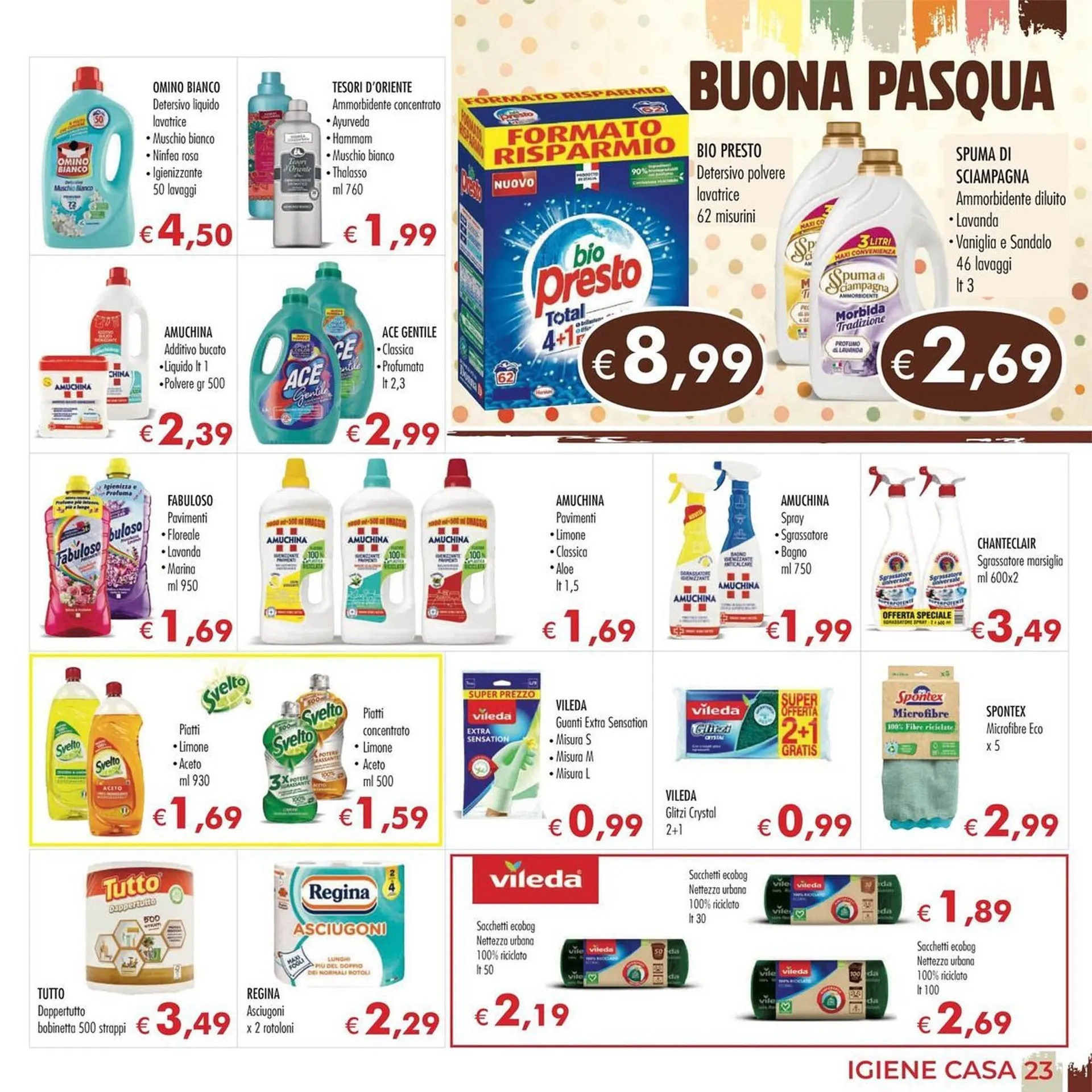 Volantino MerSi Supermercati da 20 marzo a 2 aprile di 2024 - Pagina del volantino 23
