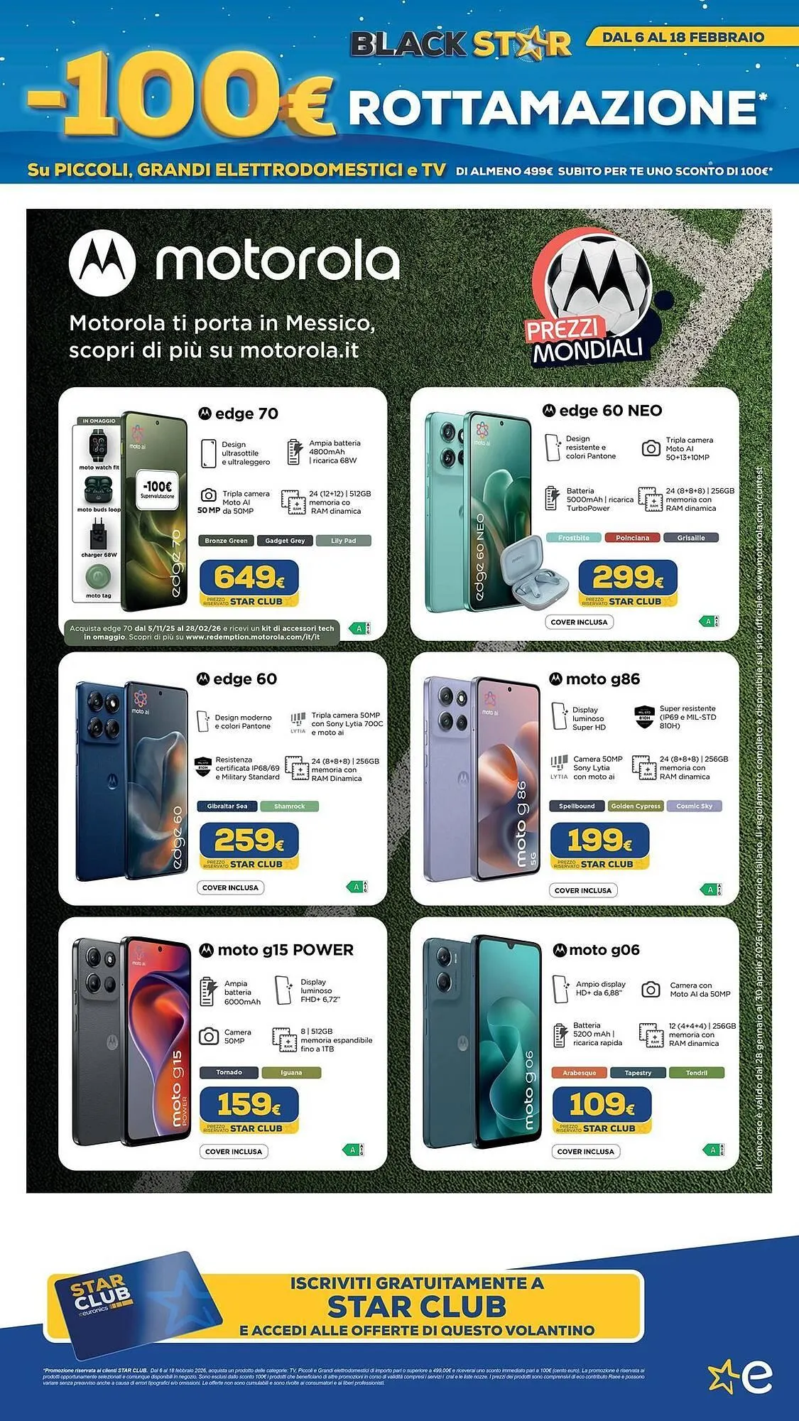 Volantino Euronics da 9 febbraio a 18 febbraio di 2026 - Pagina del volantino 57