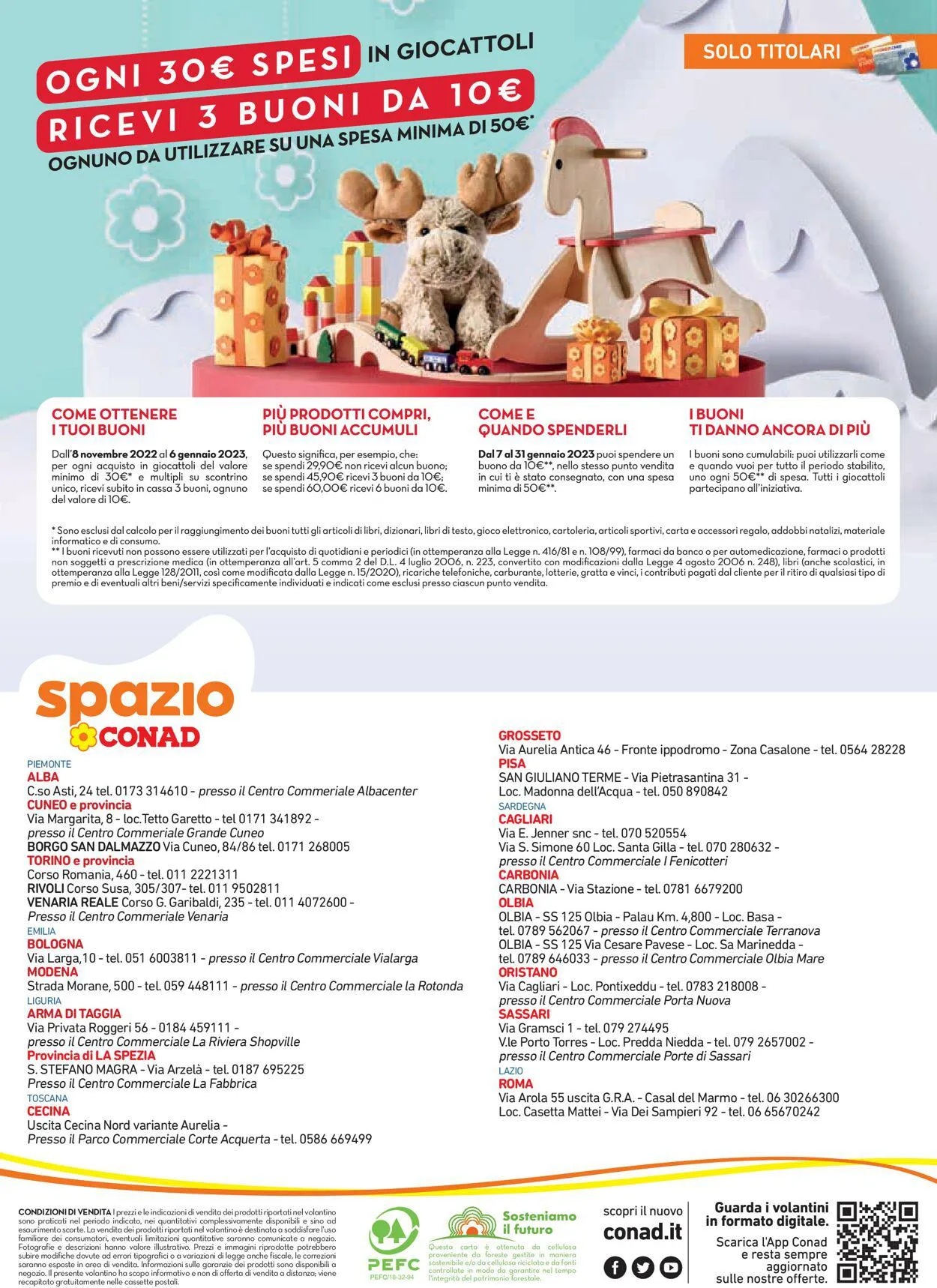 Conad Volantino attuale da 22 gennaio a 6 gennaio di 2025 - Pagina del volantino 32