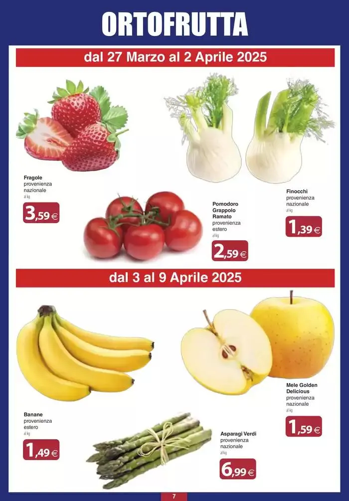 Offerte da 27 marzo a 9 aprile di 2025 - Pagina del volantino 7