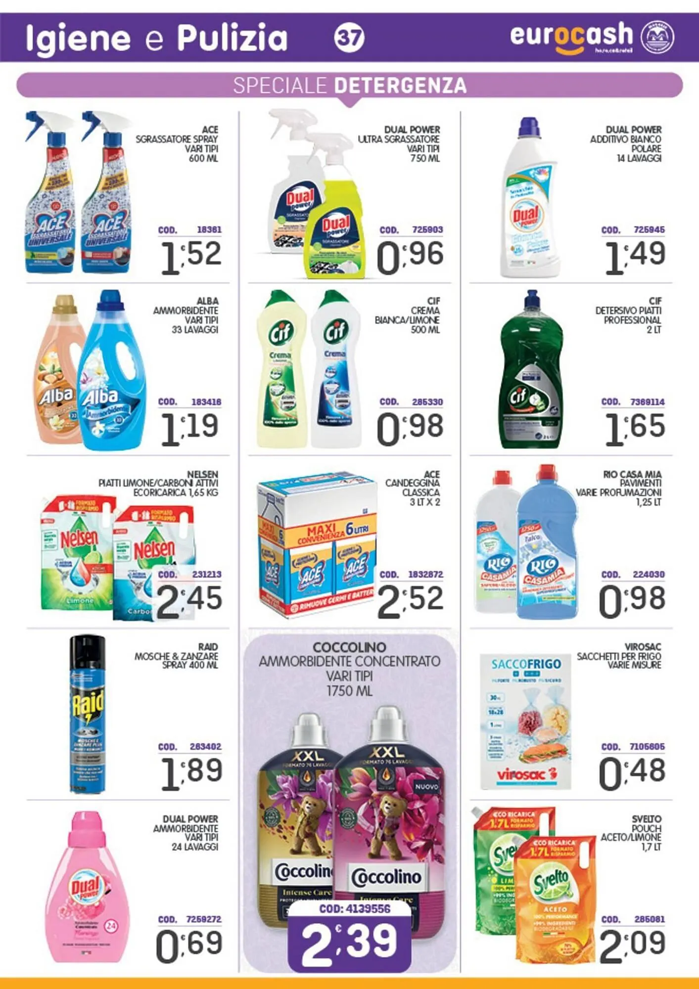 Volantino Eurocash da 29 settembre a 12 ottobre di 2025 - Pagina del volantino 37