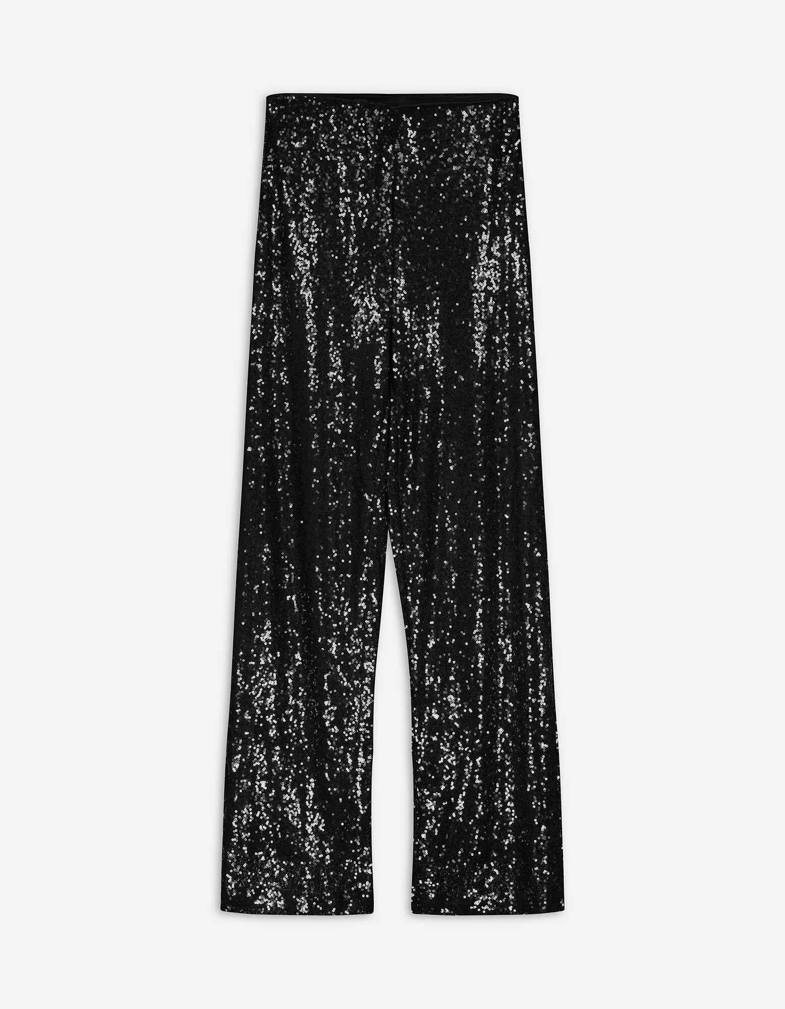 Pantaloni - Vita alta - nero