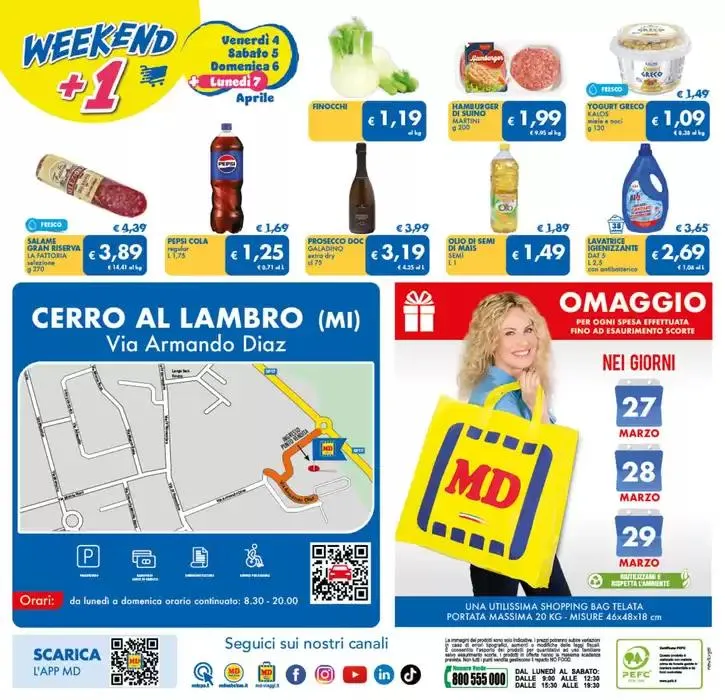 Nuova Apertura Cerro al Lambro da 27 marzo a 6 aprile di 2025 - Pagina del volantino 28