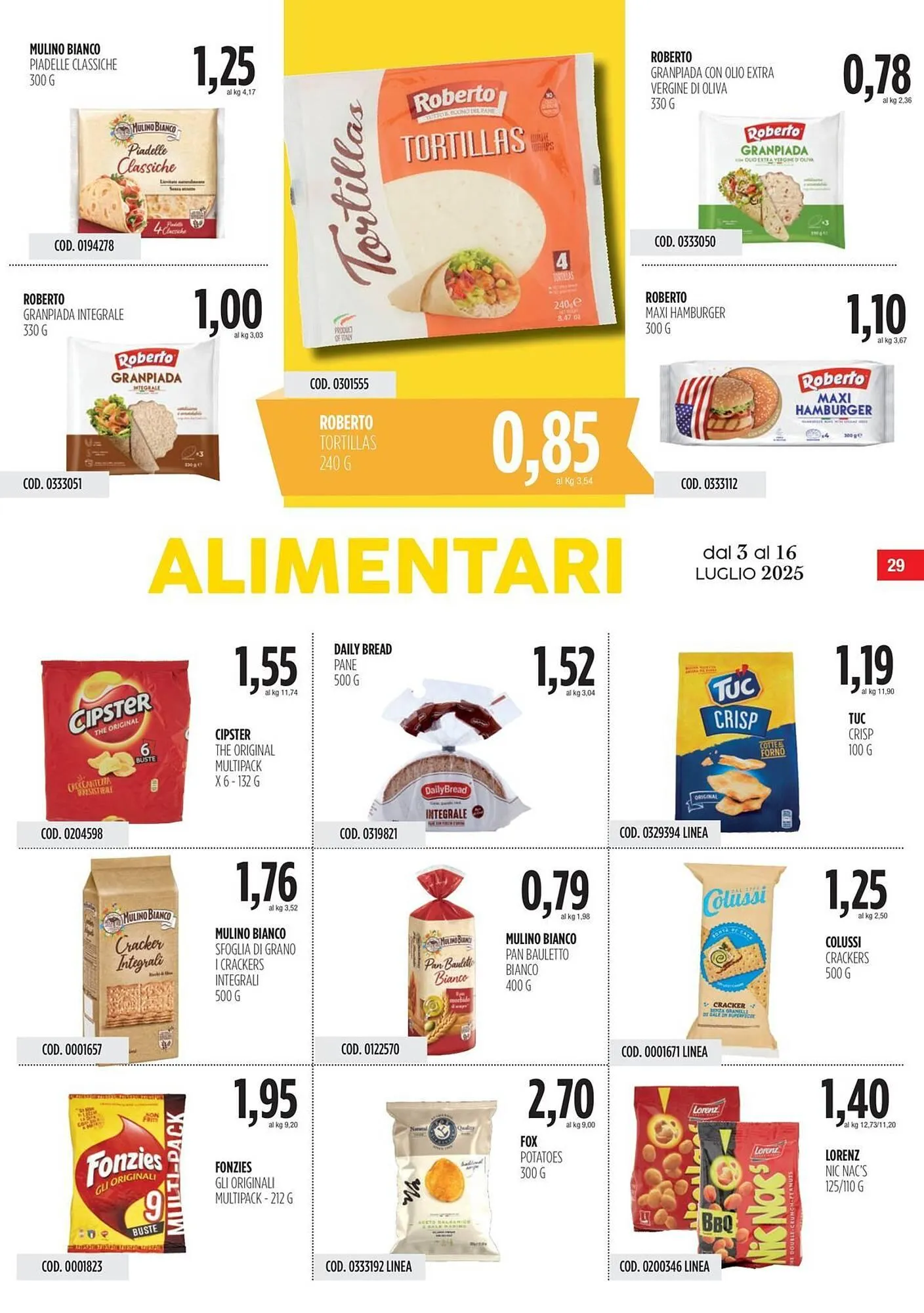 Volantino Carico Cash & Carry da 3 luglio a 16 luglio di 2025 - Pagina del volantino 29