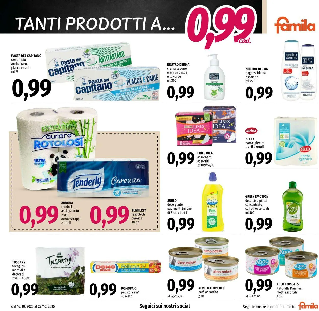 Famila Volantino attuale da 16 ottobre a 29 ottobre di 2025 - Pagina del volantino 5