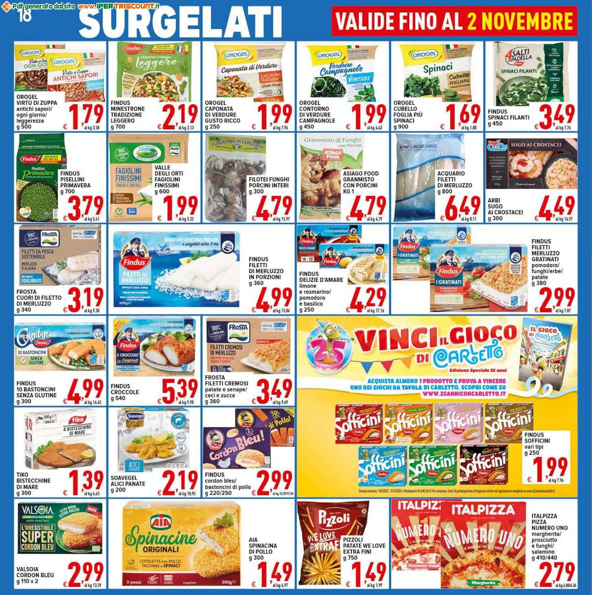 Volantino Iper Triscount da 25 ottobre a 2 novembre di 2023 - Pagina del volantino 18