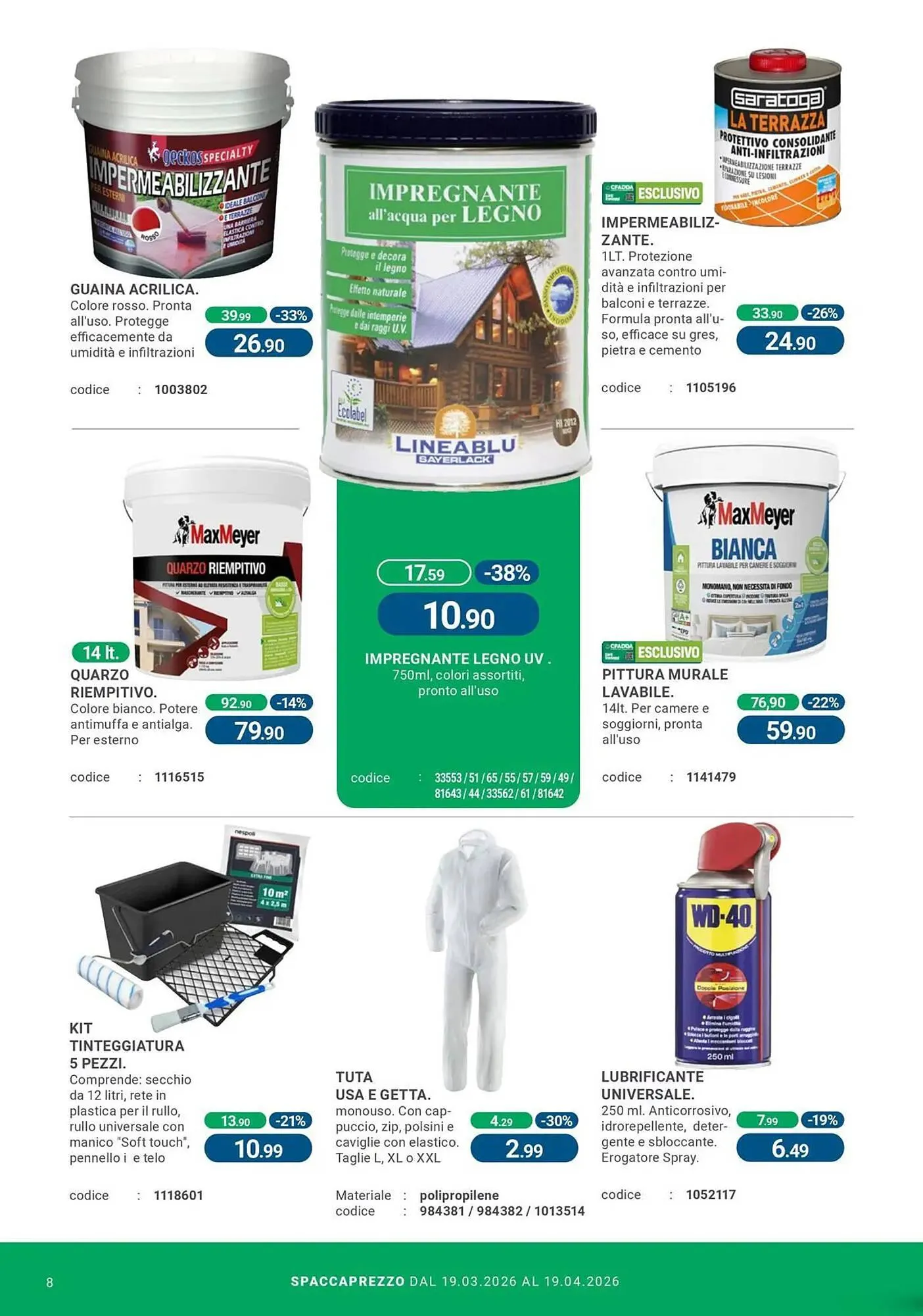 Volantino Cfadda da 18 marzo a 19 aprile di 2026 - Pagina del volantino 8