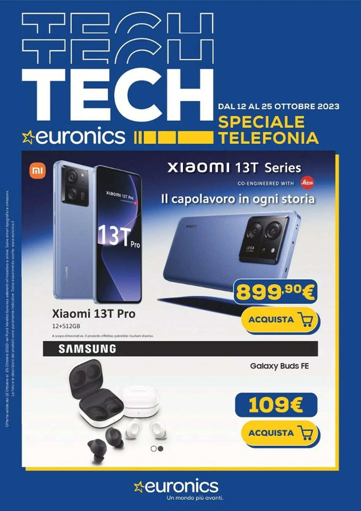 Euronics Volantino attuale da 16 ottobre a 31 dicembre di 2023 - Pagina del volantino 1