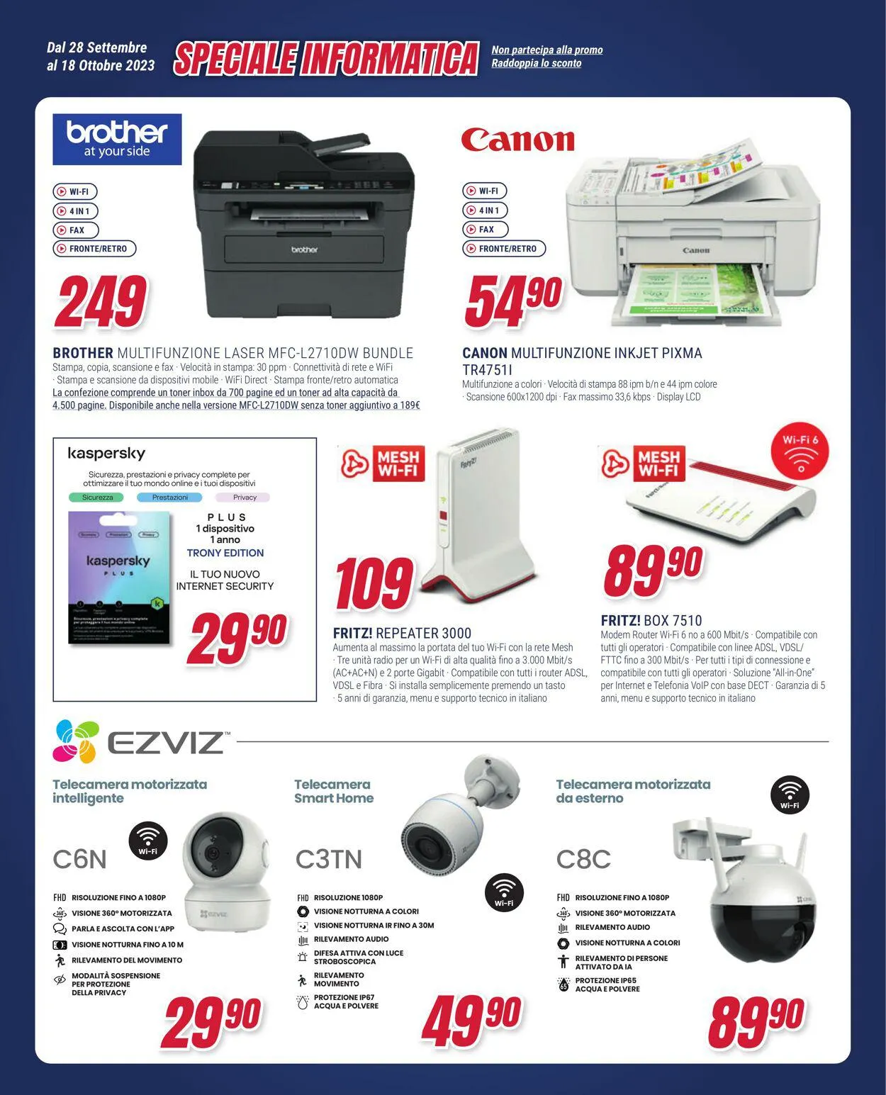 Trony - Roma Volantino attuale da 28 settembre a 18 ottobre di 2023 - Pagina del volantino 21