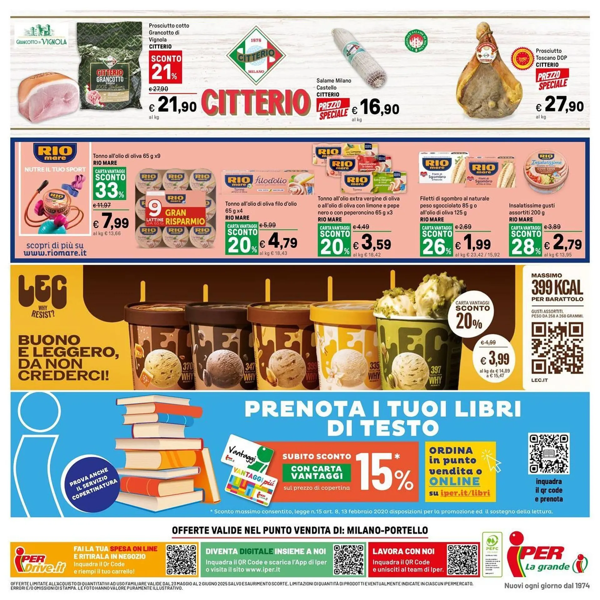 Volantino Iper La Grande da 23 maggio a 2 giugno di 2025 - Pagina del volantino 32