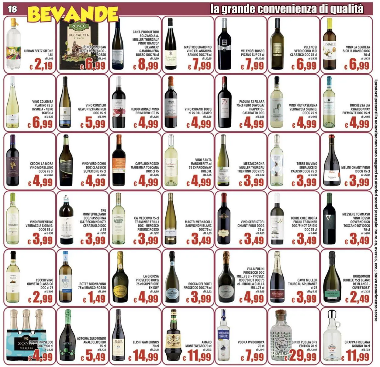 Top Supermercati Volantino attuale da 4 dicembre a 18 dicembre di 2025 - Pagina del volantino 18