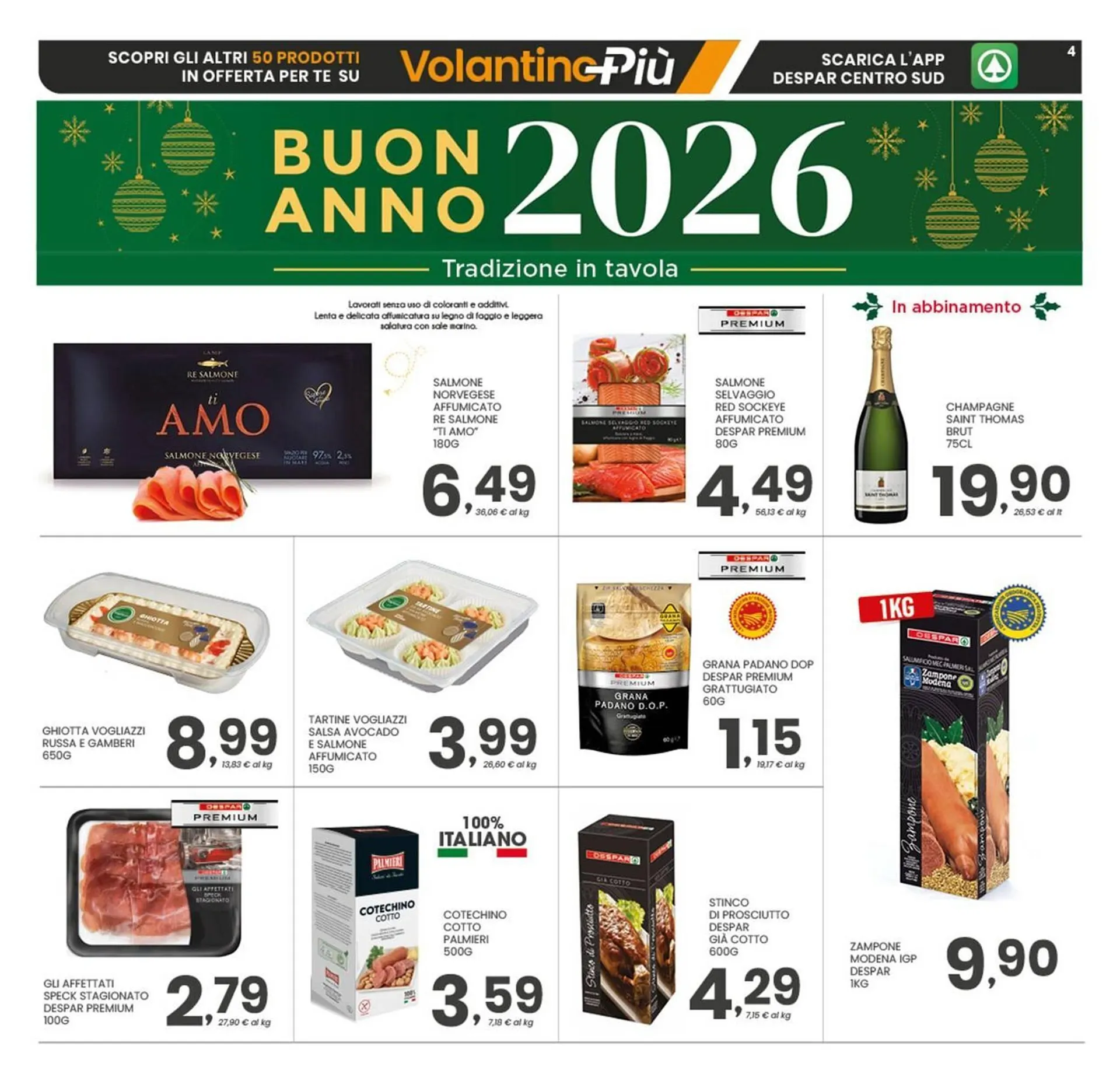 Volantino Despar da 27 dicembre a 8 gennaio di 2026 - Pagina del volantino 4