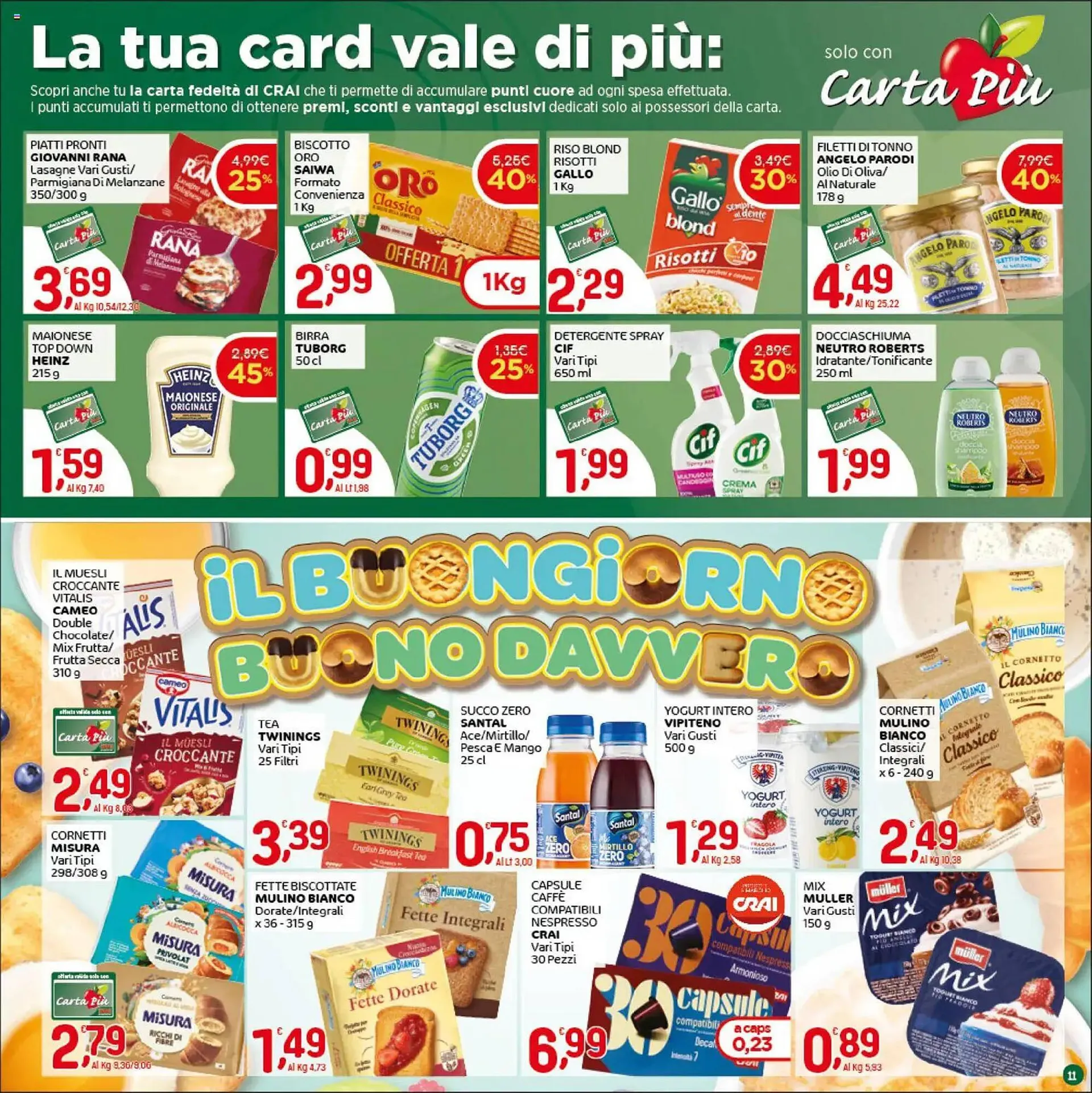 Volantino Crai da 5 marzo a 15 marzo di 2026 - Pagina del volantino 11