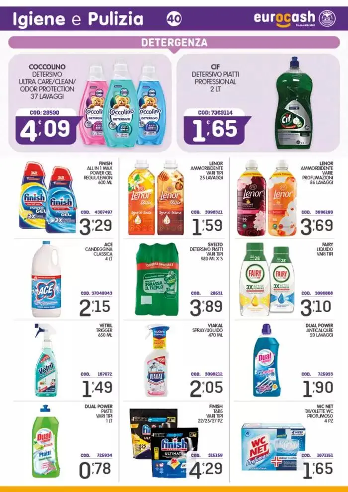 Offerte Eurocash da 18 novembre a 8 dicembre di 2024 - Pagina del volantino 40