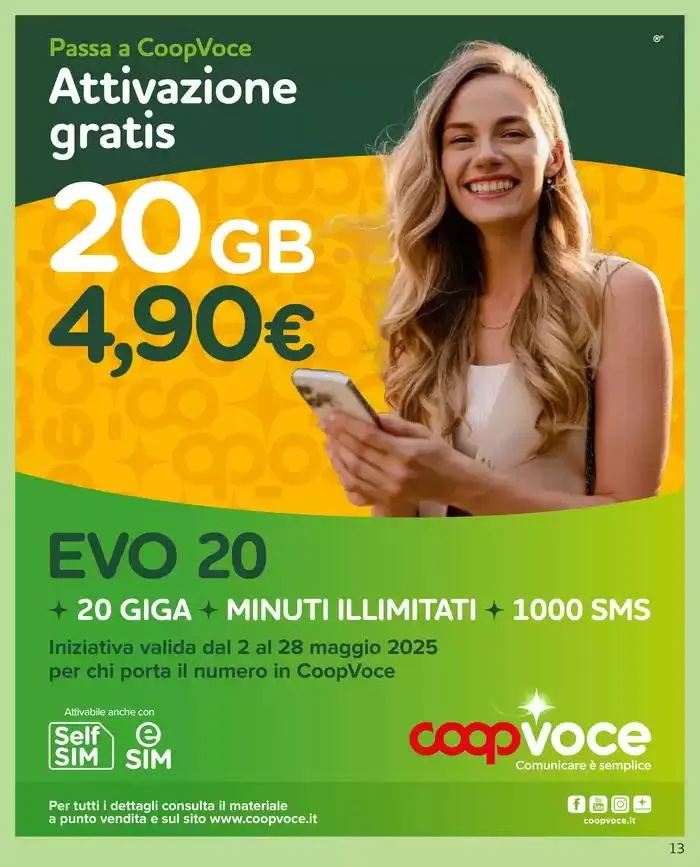 Offerte per te da 22 maggio a 4 giugno di 2025 - Pagina del volantino 13