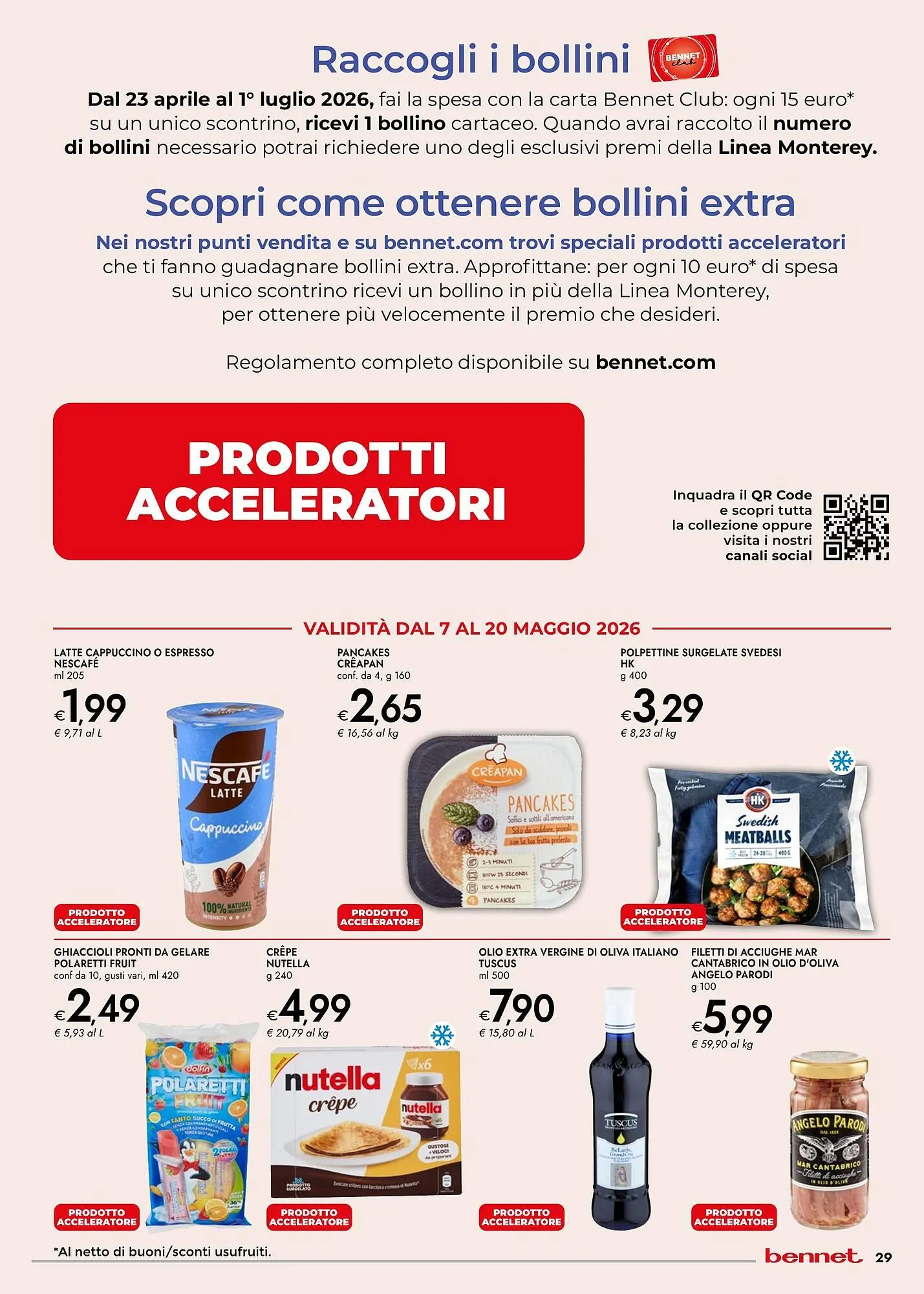 Volantino Bennet da 7 maggio a 20 maggio di 2026 - Pagina del volantino 29