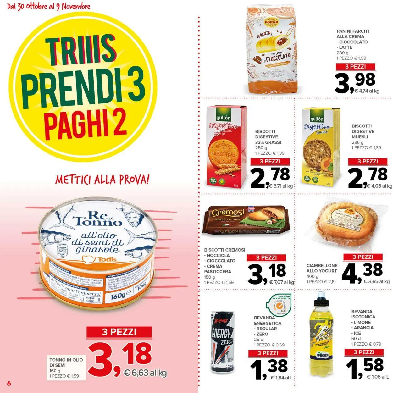 Todis Volantino attuale da 7 gennaio a 21 gennaio di 2026 - Pagina del volantino 6
